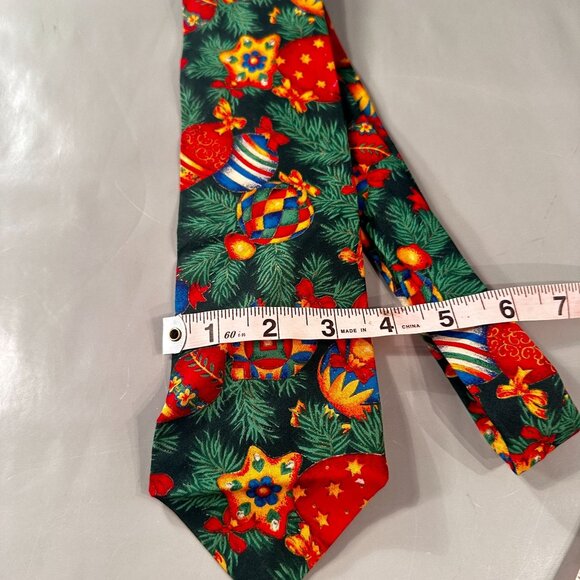 Cape Cod Neckwear Christmas Tie Mens Necktie Cotton Vintage Accessories - Picture 4 of 9